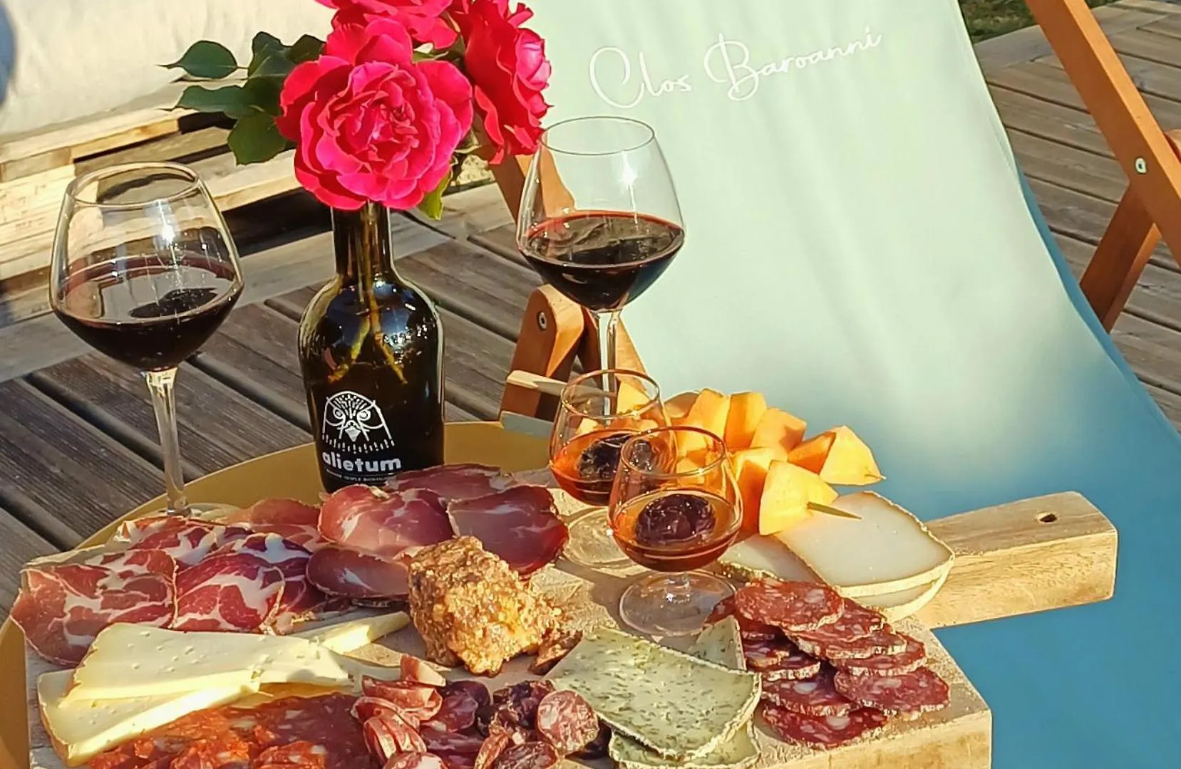 Konukevi Clos Baroanni - Chambre Olea Terraube